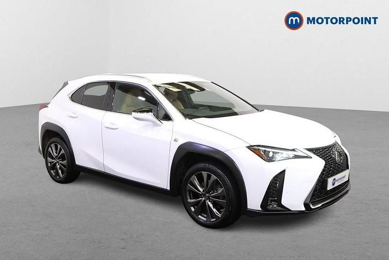 White Used 2023 Lexus UX 250h Sport Design Packet SUV | £23,749 (Fair price) - Image 1/4
