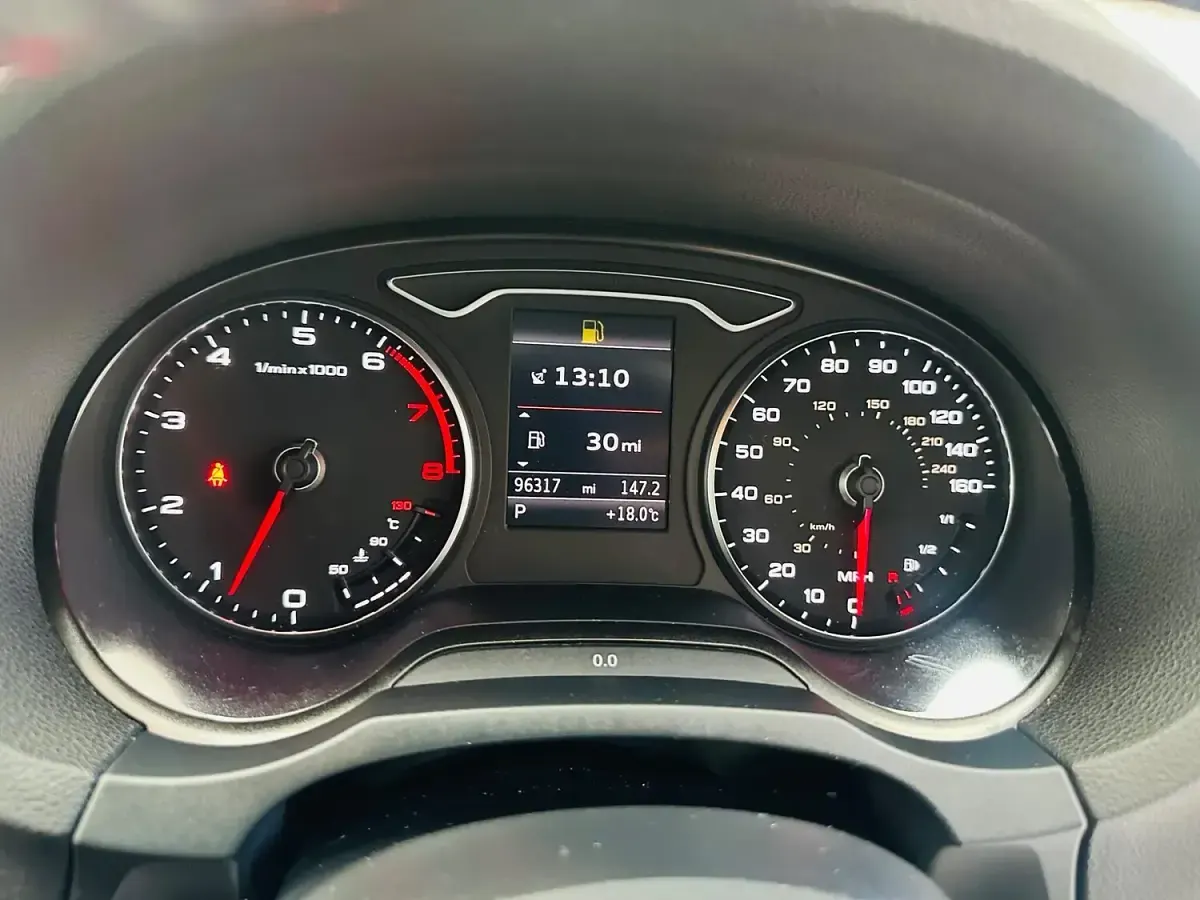 Used Audi A3 S-Line 180 HP (132 kW) 2014 Black Hatchback