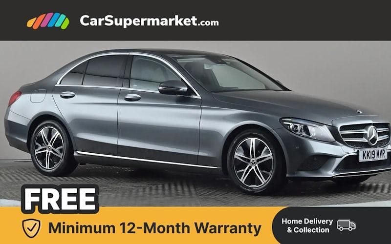 Used Mercedes C200 Premium Plus 184 HP (135 kW) 2019 Grey Sedan