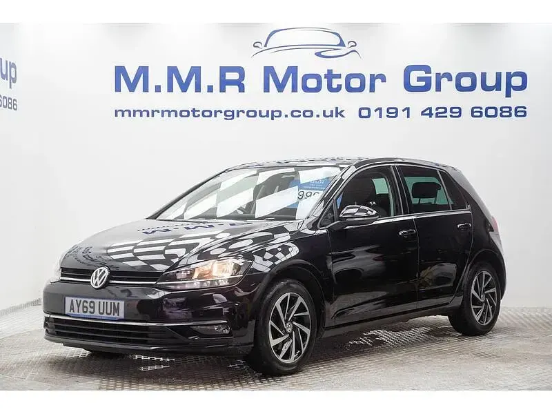 Used VW Golf VII Match 115 HP (84 kW) 2019 Black Hatchback