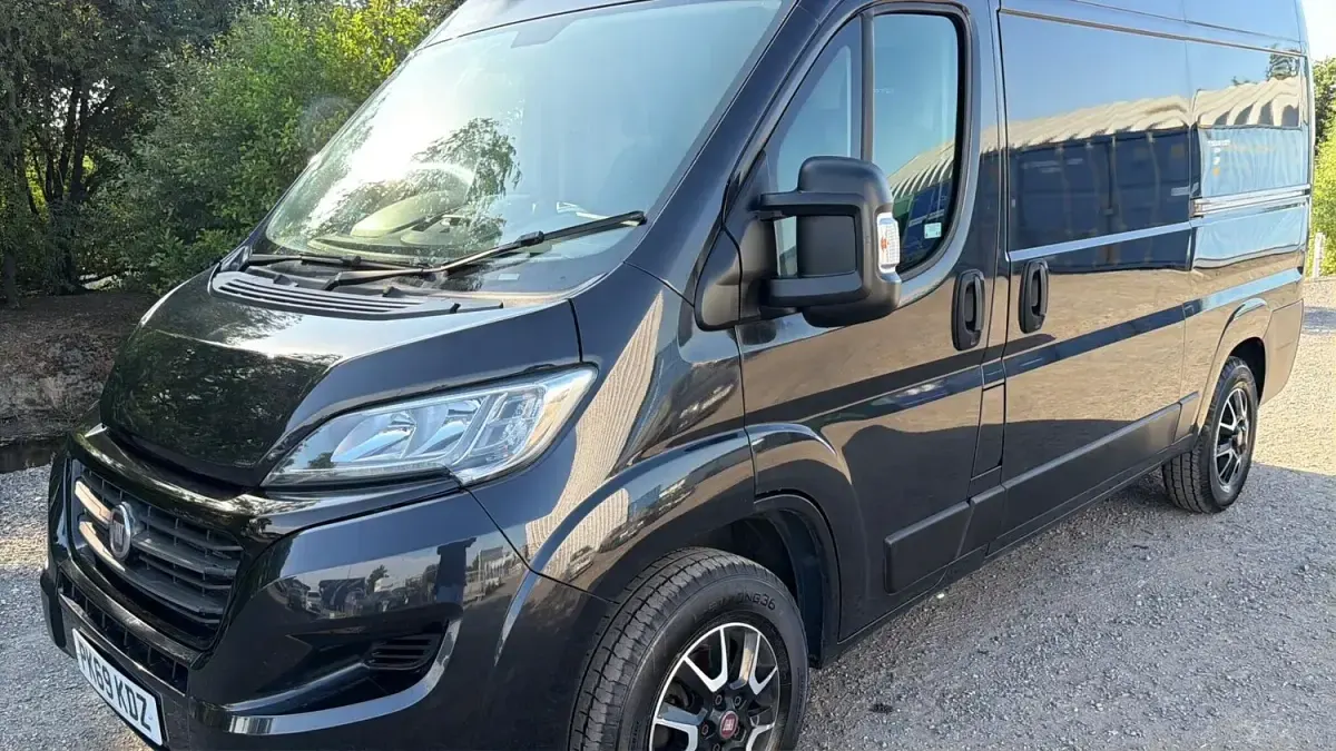 Used Fiat Ducato 148 HP (108 kW) 2020 Black Van