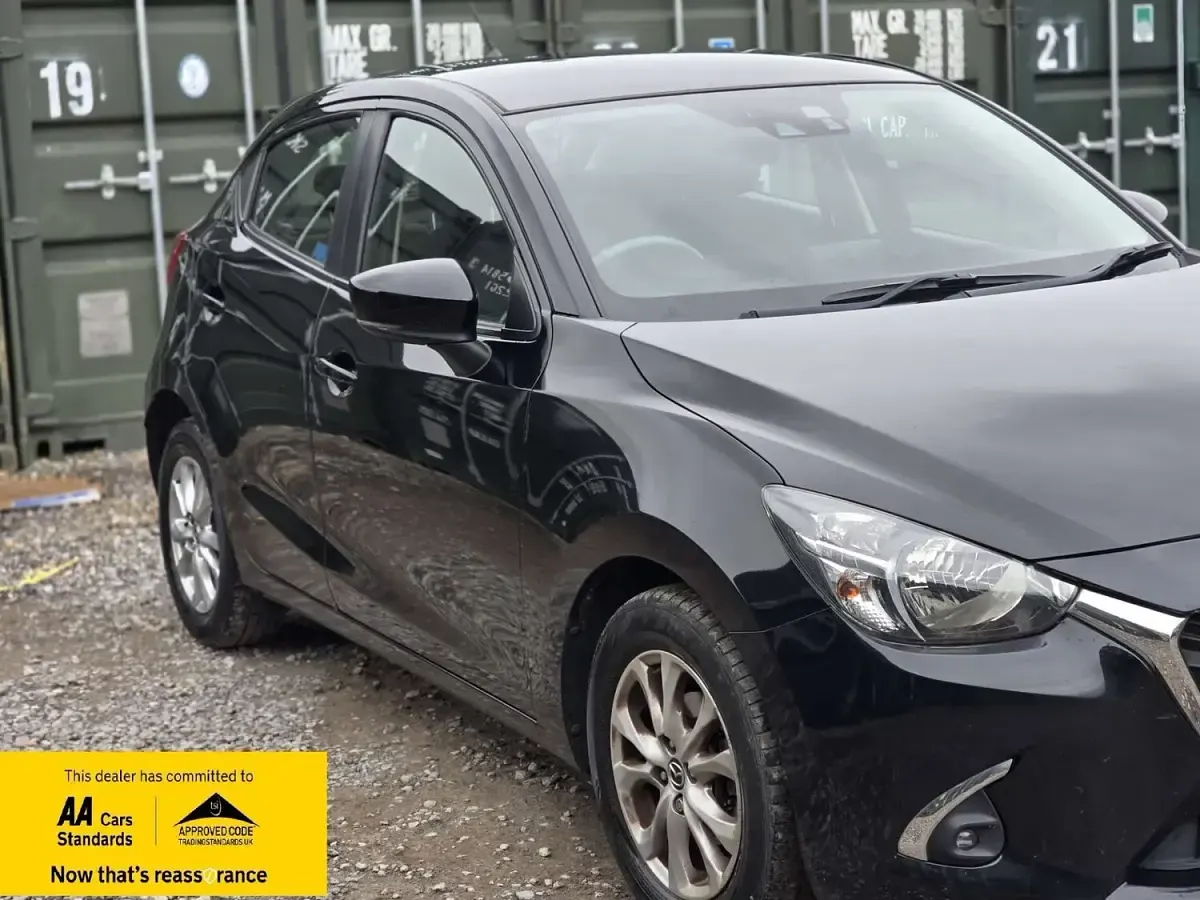 Used Mazda 2 90 HP (66 kW) 2019 Black Hatchback