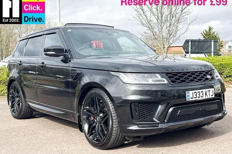 Used Land Rover Range Rover Sport Autobiography Dynamic 525 HP (386 kW) 2019 Black SUV