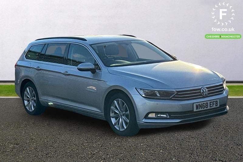 Silver Used 2018 VW Passat Business Estate | £12,199 (Good price) - Image 1/3