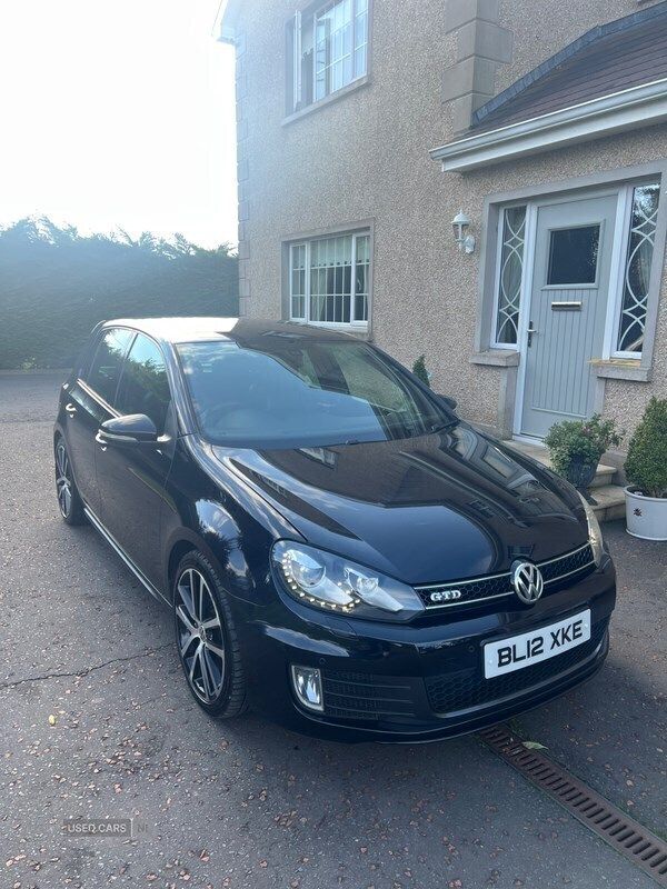 Black Used 2012 VW Golf VII GTD Hatchback | £6,950 (Expensive) - Image 1/4