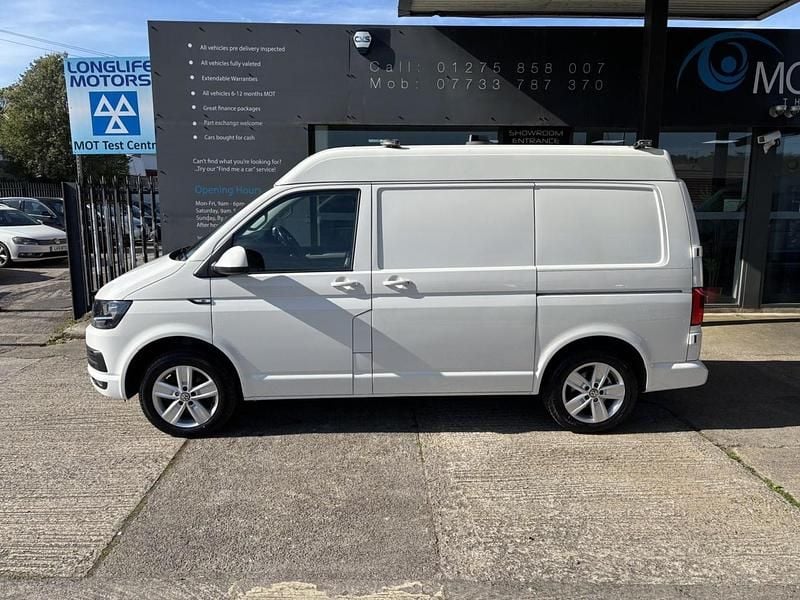 Begagnad VW Transporter Highline 2019 Vit Van