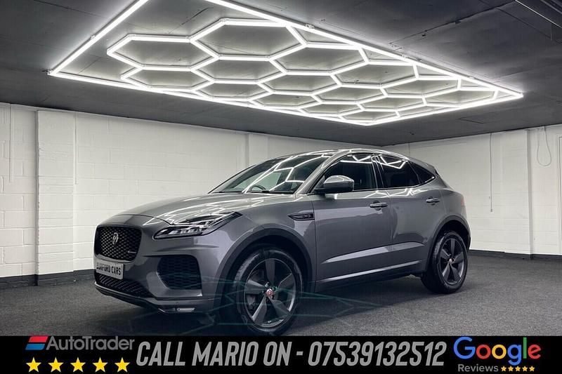 Grey Used 2020 Jaguar E-Pace Chequered Flag SUV | £17,990 (Good price) - Image 1/4
