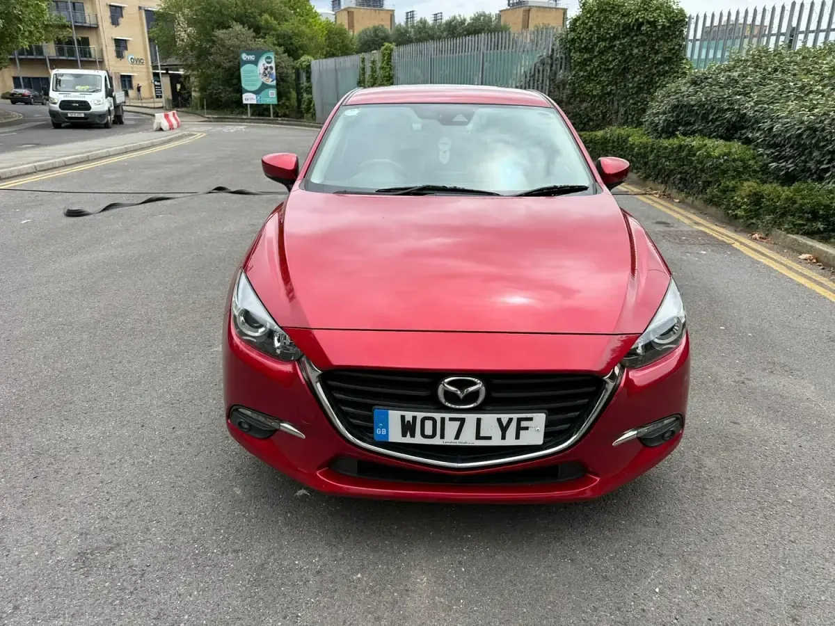 Used Mazda 3 2017 Red Sedan
