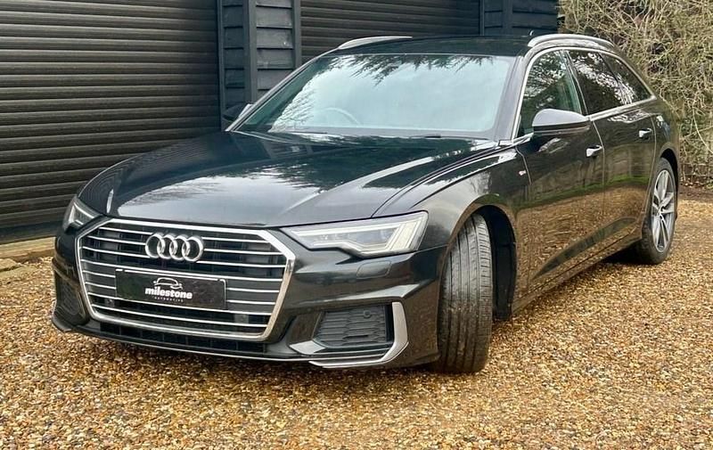 Used Audi A6 S-Line 204 HP (150 kW) 2019 Grey Estate