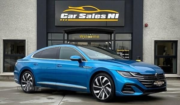 Blue Used 2022 VW Arteon R-line Hatchback | £23,800 (Expensive) - Image 1/4