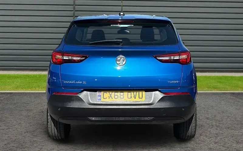 Used Vauxhall Grandland X 131 HP (96 kW) 2018 Blue SUV
