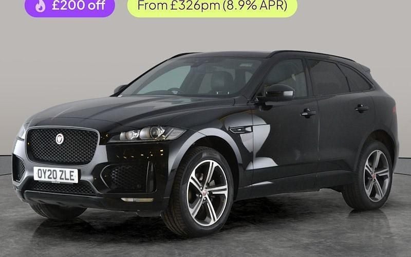 Used Jaguar F-Pace Chequered Flag 180 HP (132 kW) 2020 Black SUV