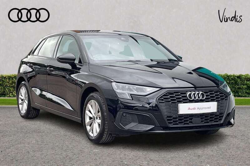 Black Used 2022 Audi A3 Hatchback | £18,139 (Good price) - Image 1/4