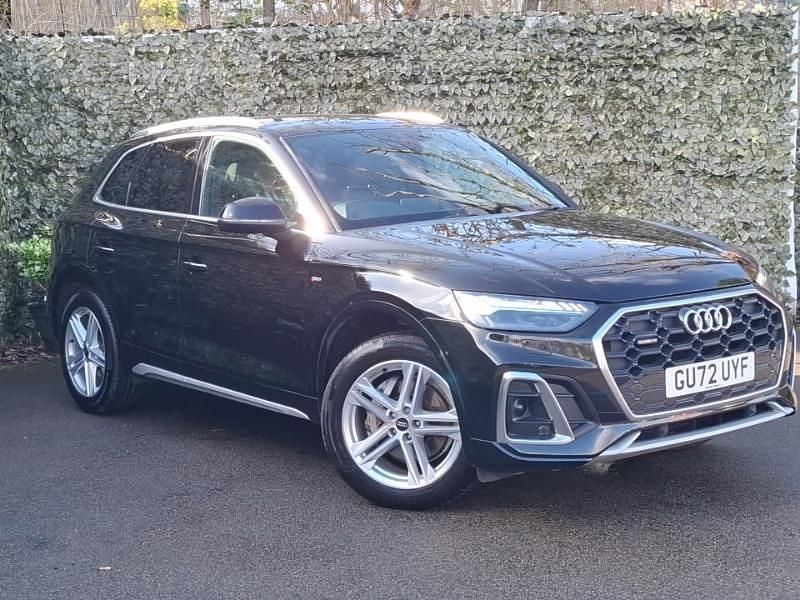 Used Audi Q5 S-Line 204 HP (150 kW) 2022 Black SUV