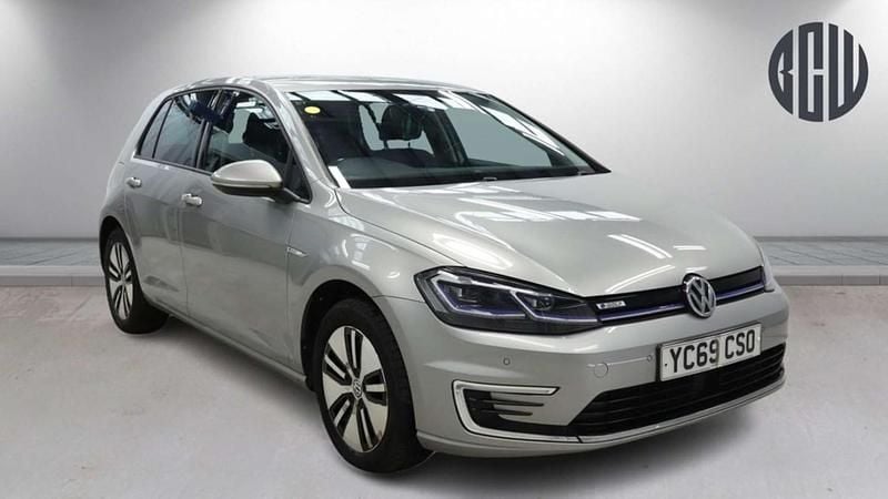Used VW e-Golf 99 kW (135 HP) 2019 Silver Hatchback