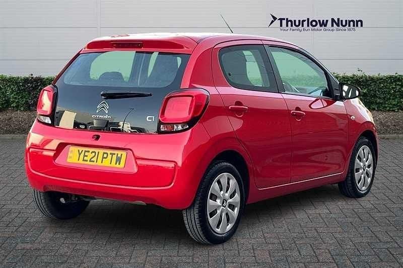 Usado Citroën C1 72 HP (52 kW) 2021 Vermelho Citadino