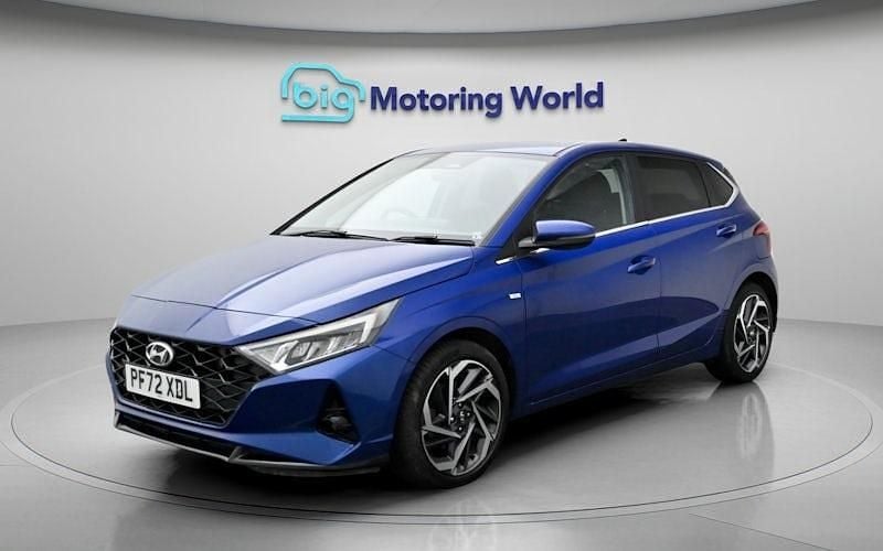Used Hyundai i20 Premium 101 HP (74 kW) 2023 Blue Hatchback