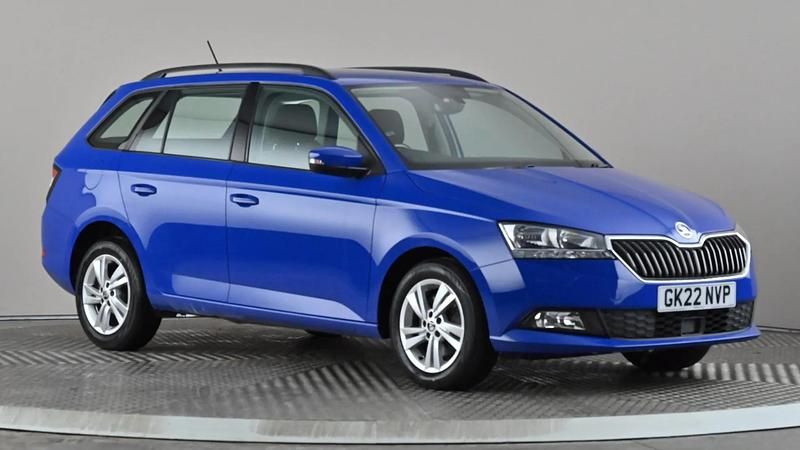 Blue Used 2022 Skoda Fabia SE Estate | £10,998 (Good price) - Image 1/4