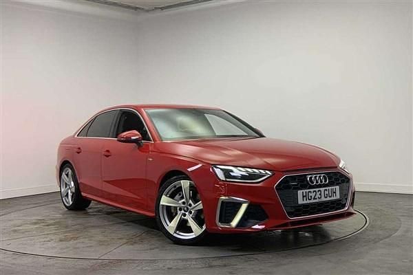 Red Used 2023 Audi A4 S-Line Sedan | £24,200 (Super price) - Image 1/4