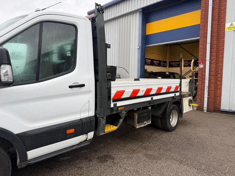 Used Ford Transit 130 HP (95 kW) 2017 White Cabriolet