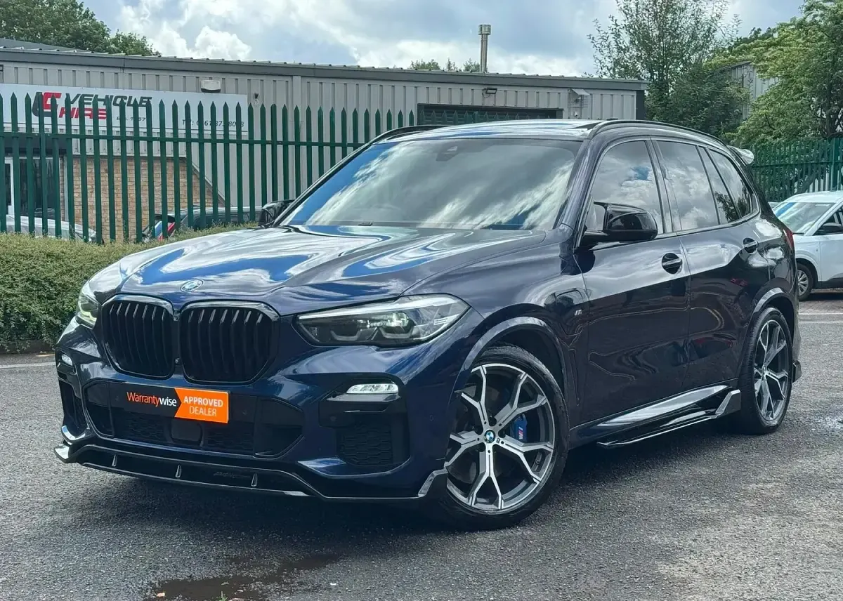 Used BMW X5 M Sport 394 HP (289 kW) 2021 Blue SUV