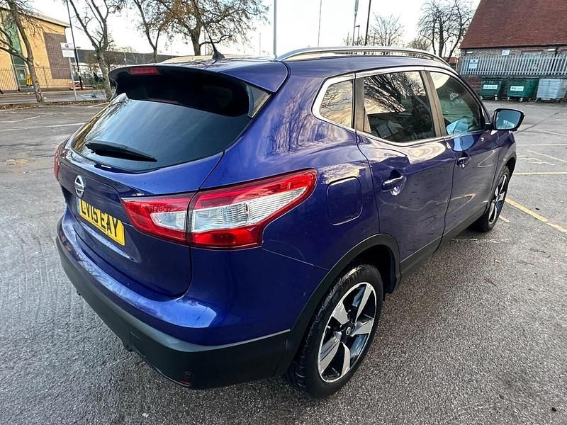 Used Nissan Qashqai N-TEC 115 HP (84 kW) 2015 Blue SUV