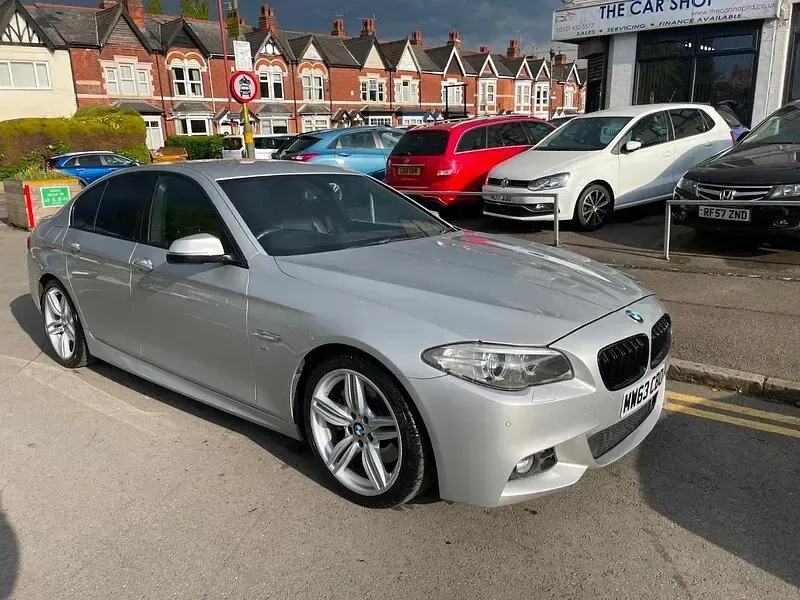 Used BMW 530 M Sport 258 HP (189 kW) 2013 Silver Sedan