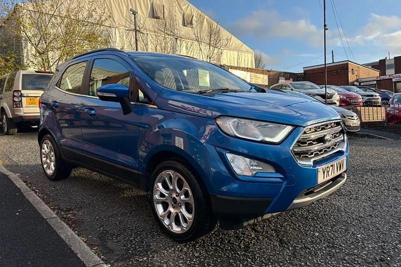 Blue Used 2021 Ford Ecosport Titanium SUV | £11,995 (Fair price) - Image 1/1