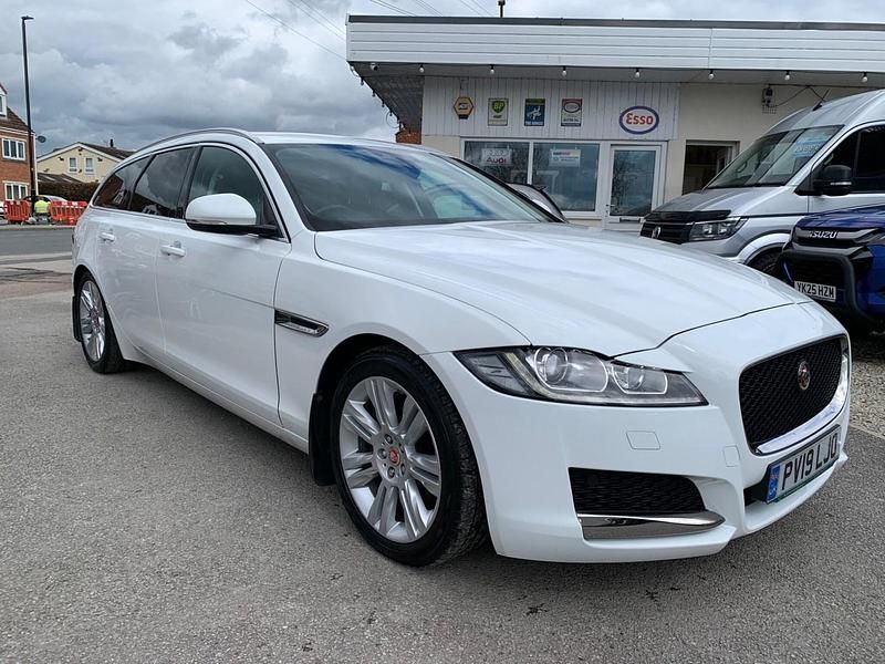 Used Jaguar XF Prestige 2019 White Estate