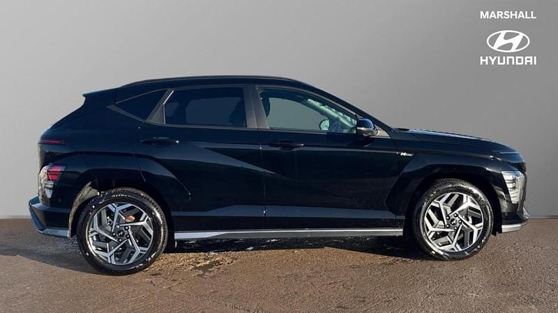 Used Hyundai Kona N Line 138 HP (101 kW) 2025 Abyss black SUV