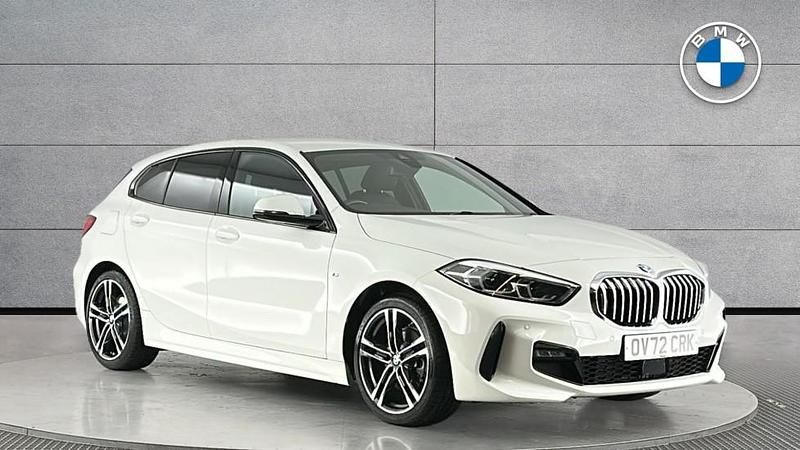 White Used 2022 BMW 118 M Sport Hatchback | £20,850 (Good price) - Image 1/4