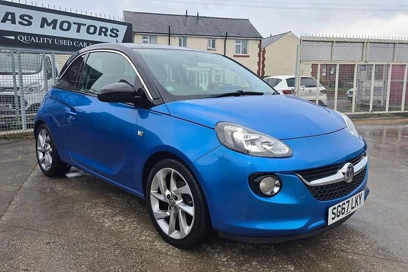 Used Vauxhall Adam Slam 100 HP (73 kW) 2017 Blue Hatchback