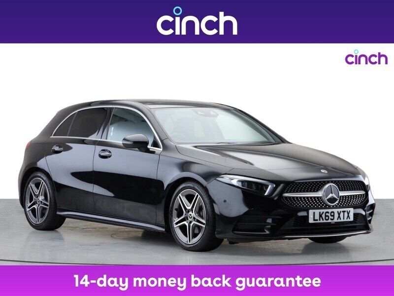 Black Used 2019 Mercedes A180 AMG Line Premium Plus Hatchback | £18,549 (Expensive) - Image 1/3