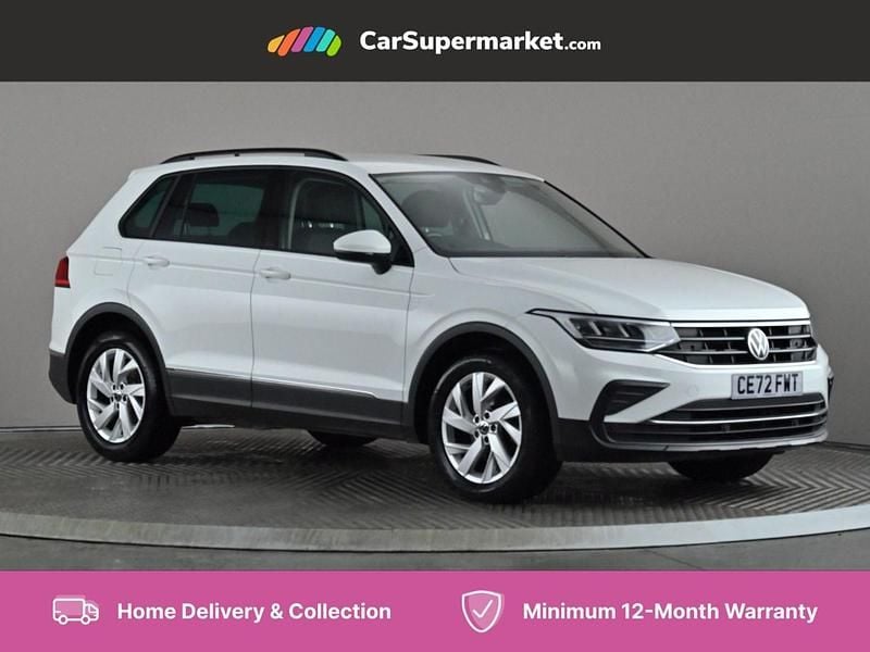 White Used 2022 VW Tiguan Life SUV | £16,997 (Fair price) - Image 1/4