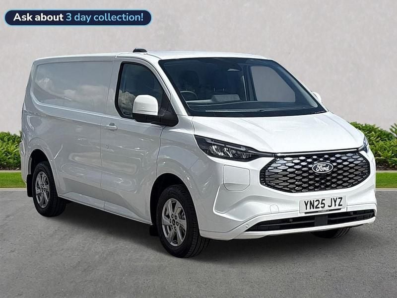 White New 2025 Ford E-Transit Limited Van | £26,150 (A bit pricey) - Image 1/4