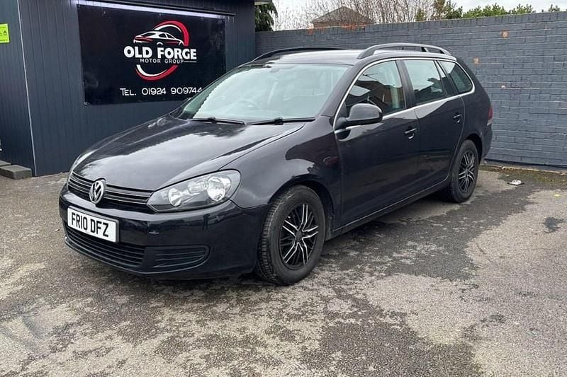 Used VW Golf VI SE 105 HP (77 kW) 2010 Black Hatchback