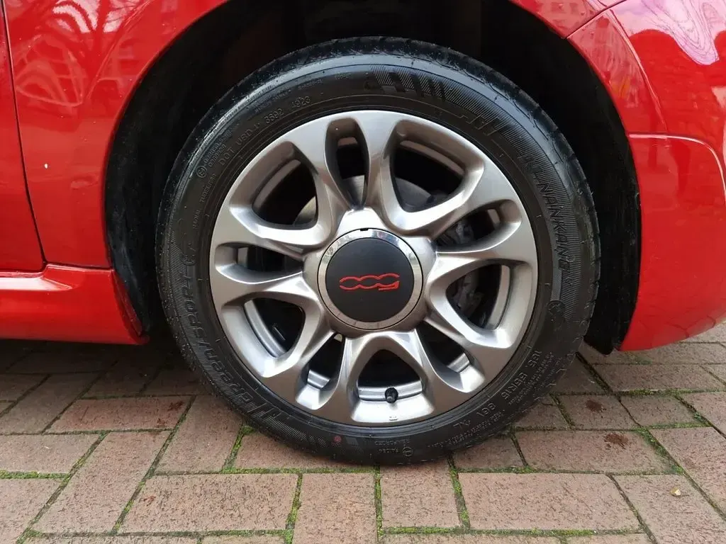 Used Fiat 500 S 69 HP (50 kW) 2017 Red Hatchback