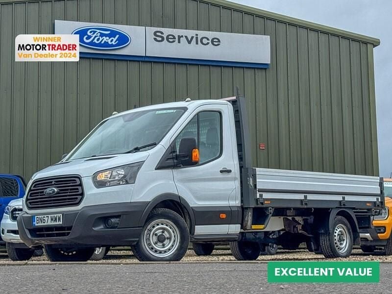 Used Ford Transit Select 130 HP (95 kW) 2017 White Cabriolet