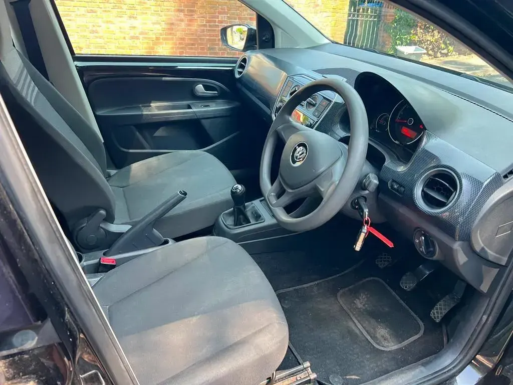 Used VW up! S 60 HP (44 kW) 2018 Black Hatchback