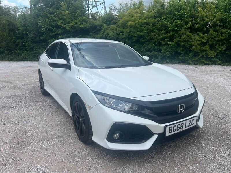 White Used 2018 Honda Civic SR Hatchback | £11,190 (Fair price) - Image 1/4