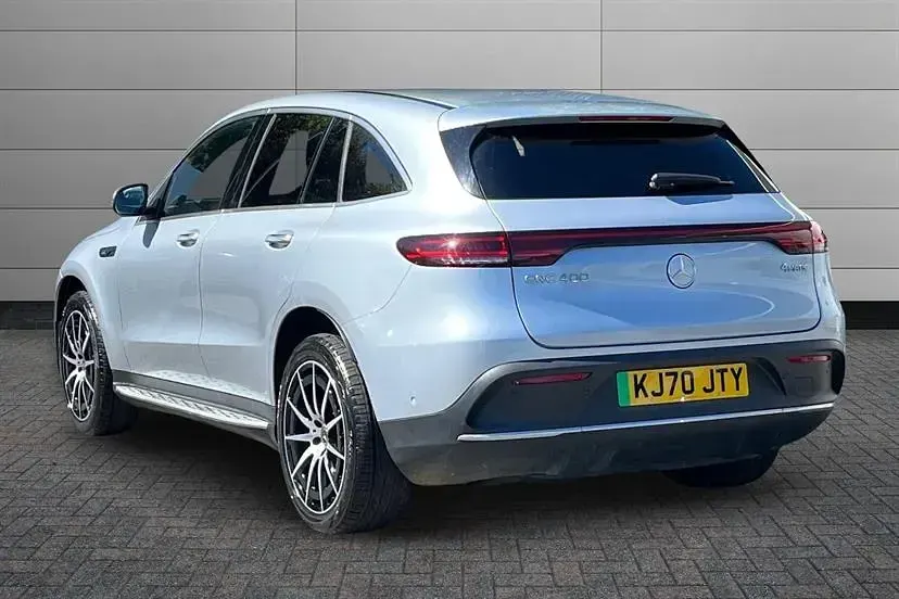 Usado Mercedes EQC400 AMG line 300 kW (408 HP) 2020 Prateado SUV