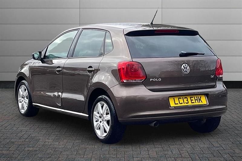 Used VW Polo Edition 85 HP (62 kW) 2013 Brown Hatchback