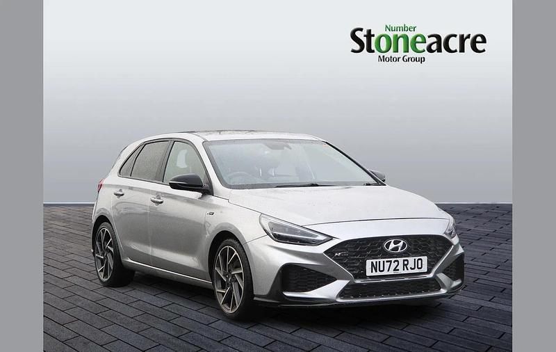 Silver Used 2022 Hyundai i30 N Line Hatchback | £17,500 (Fair price) - Image 1/4