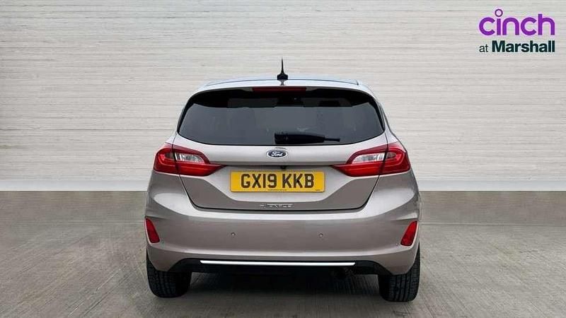 Used Ford Fiesta Vignale 125 HP (91 kW) 2019 Beige Hatchback