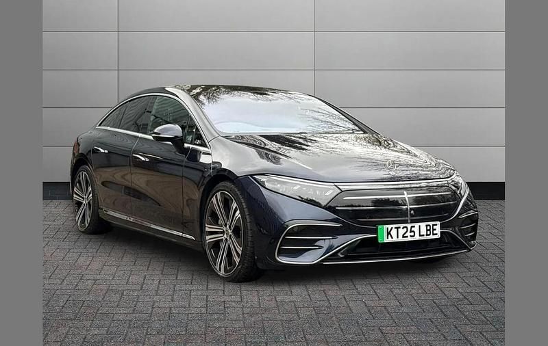 Used Mercedes EQS450+ Business 261 kW (355 HP) 2025 Blue Sedan