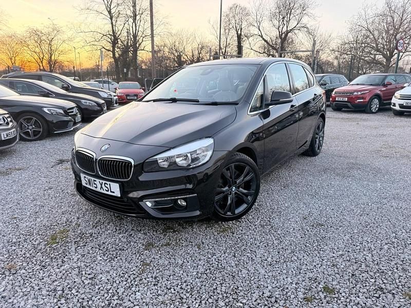 Used BMW 225 Luxury Line 2015 Brown Hatchback