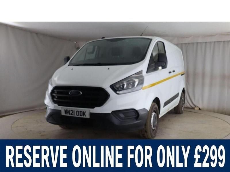 Used Ford Transit Custom S 105 HP (77 kW) 2021 White Van