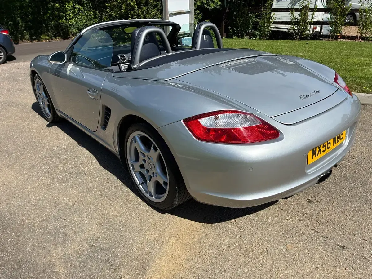 Used Porsche Boxster 245 HP (180 kW) 2007 Silver Cabriolet