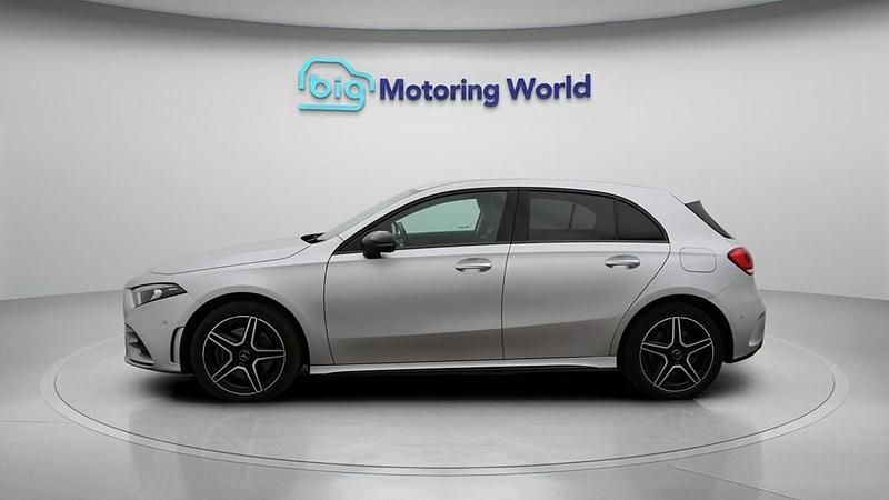 Used Mercedes A250 AMG line 2022 Silver Hatchback