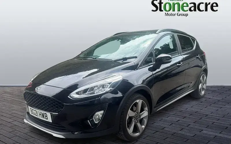 Used Ford Fiesta Active 95 HP (69 kW) 2021 Black Hatchback